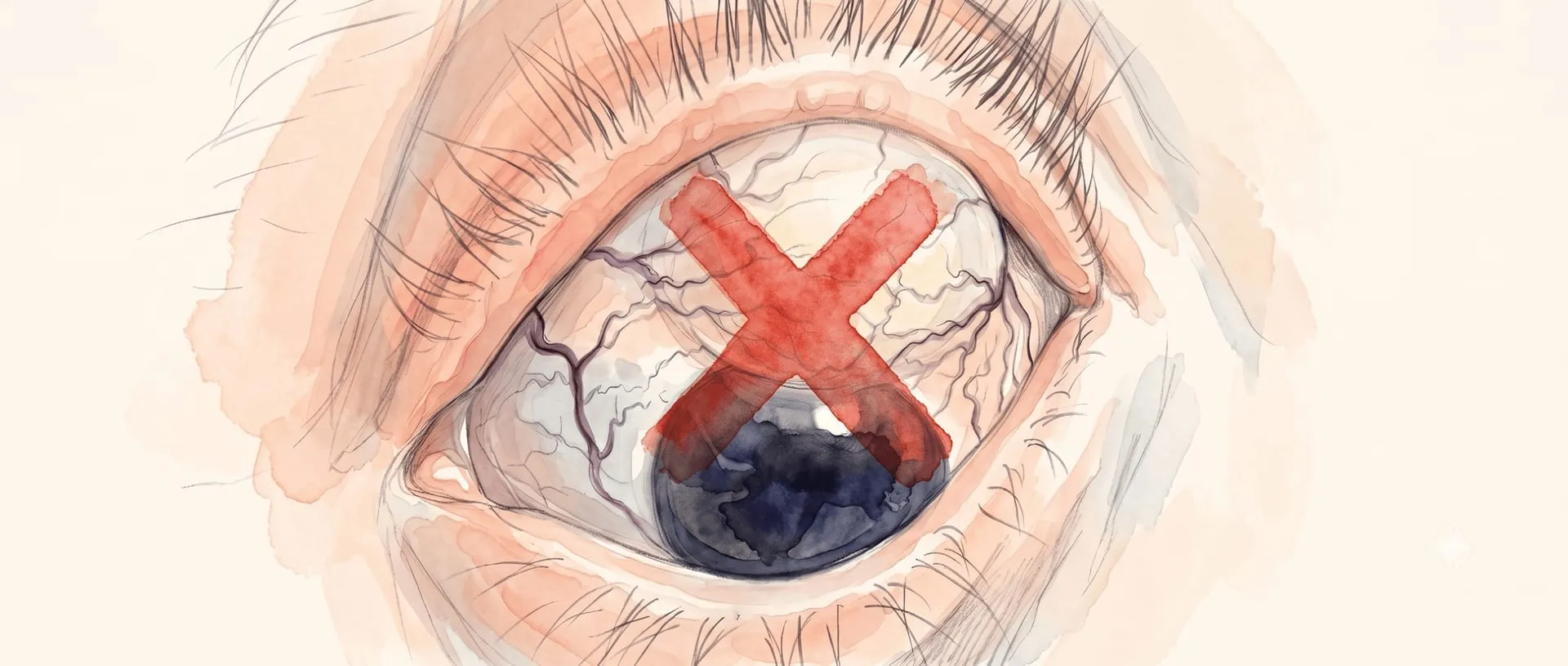 Illustration showing QMAX does not create a filtering bleb.